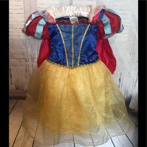 Disney Store Princess Snow White Halloween Costume Dress Girl Size 2.